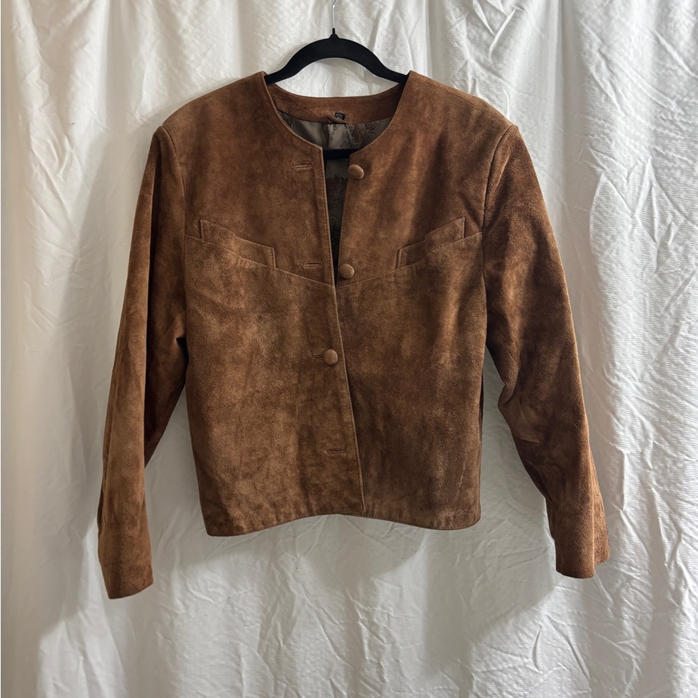Echte Leder Women's Jacket. Size 40.